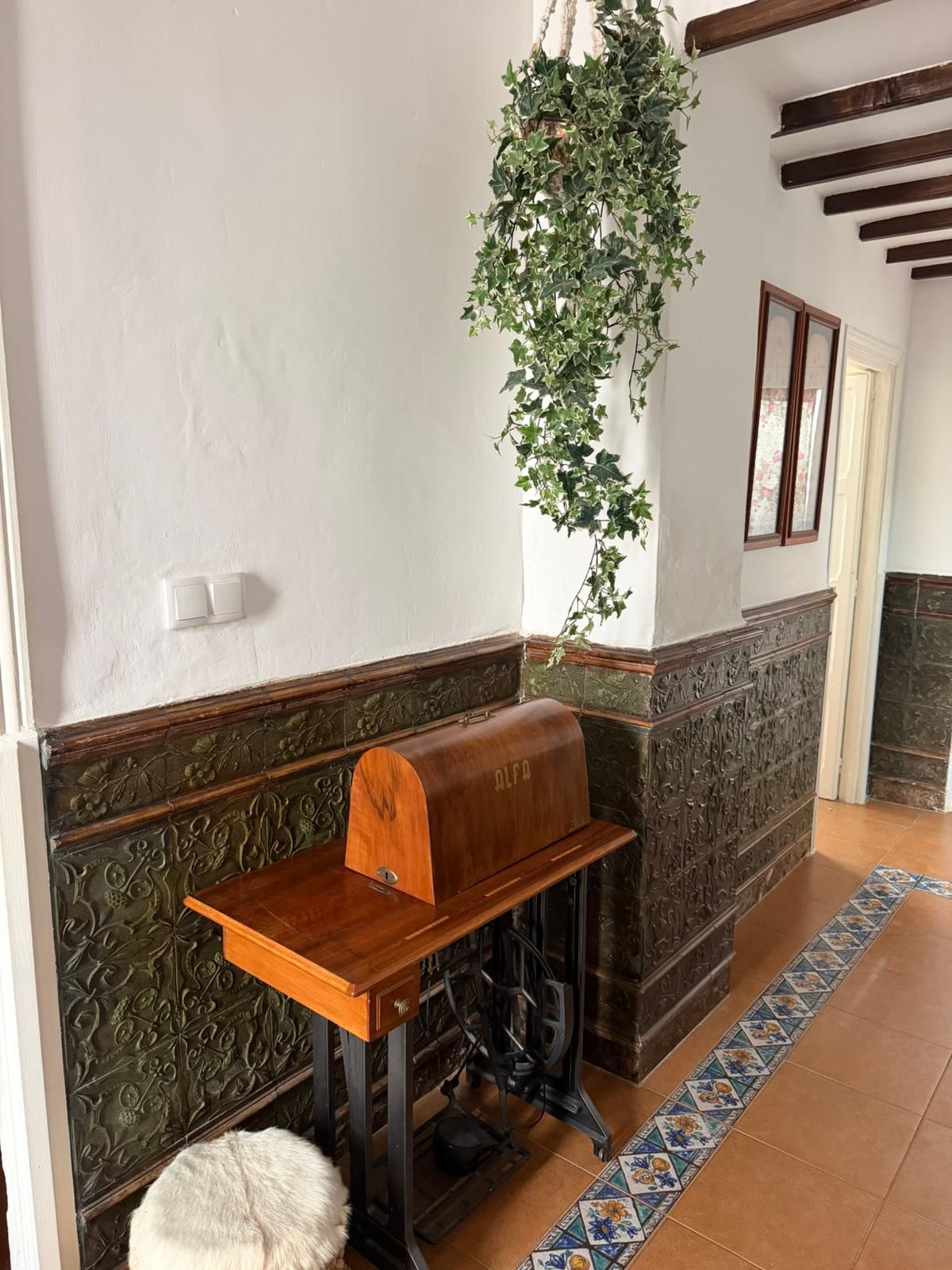Pasillo interior de Casa Eufemia